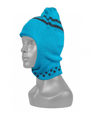 Acrylic Kids monkey cap blue